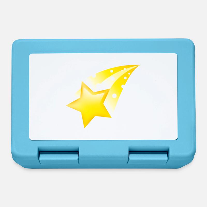 Smiley Falling Star - Brotdose - Saphirblau