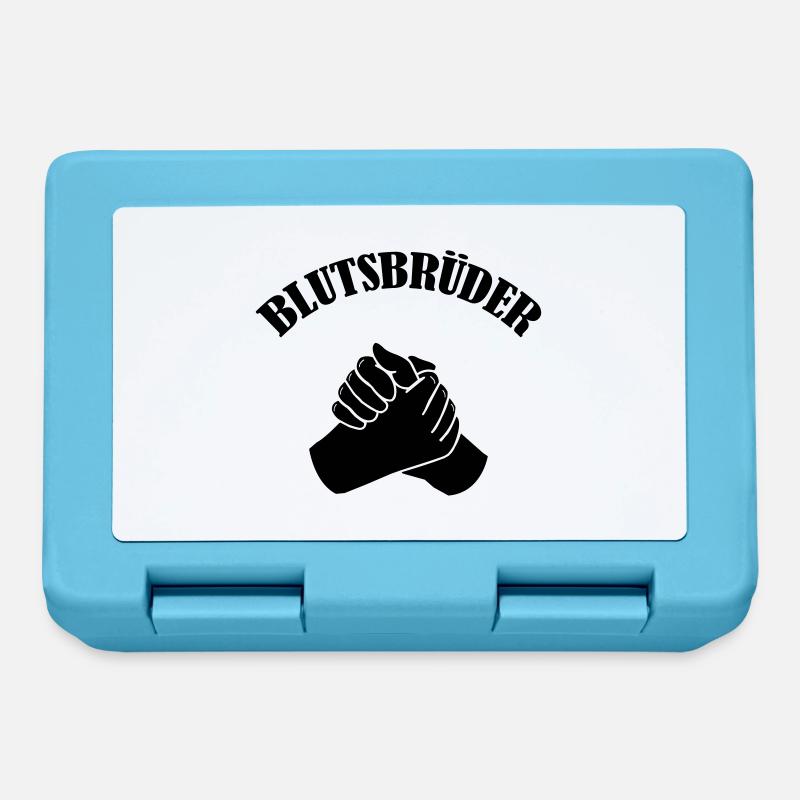 blutsbrueder_001 - Brotdose - Saphirblau