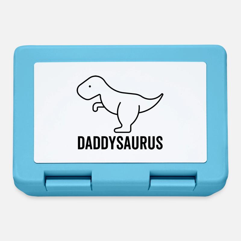 Daddysaurus - Brotdose - Saphirblau