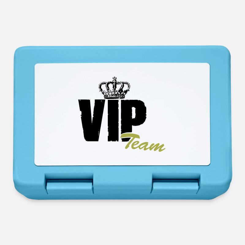 vip team - Brotdose - Saphirblau