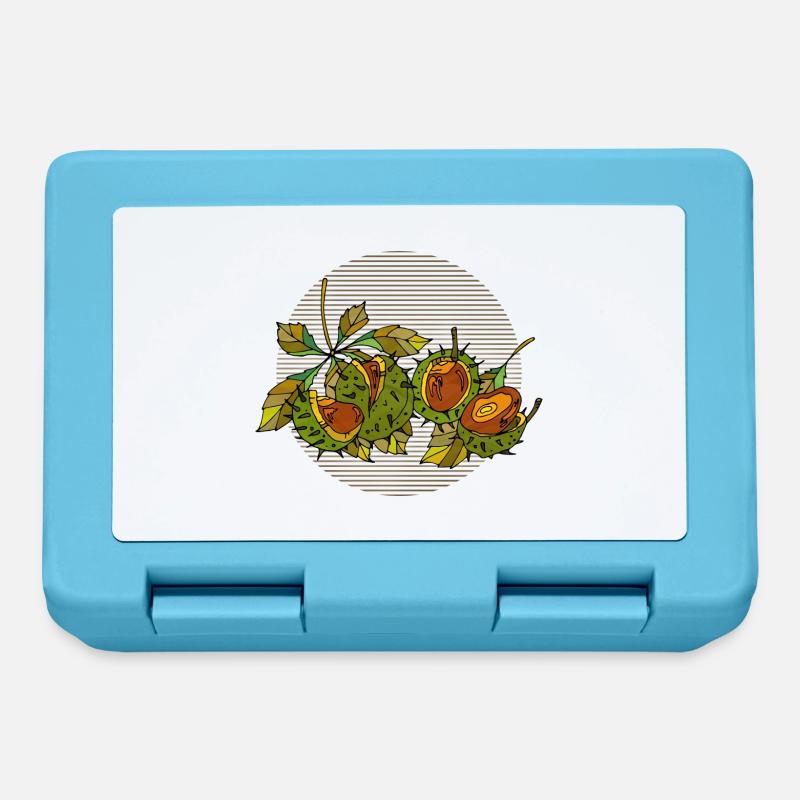 Chestnuts - Lunchbox - sapphire blue