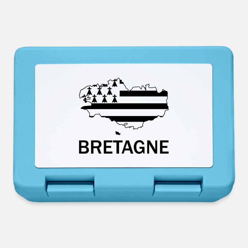 Bretagne - Boîte à goûter - bleu saphir
