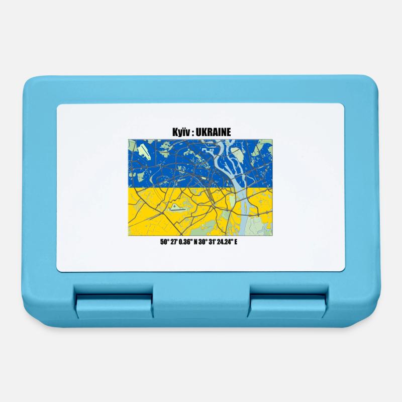 Kyiv - Boîte à goûter - bleu saphir