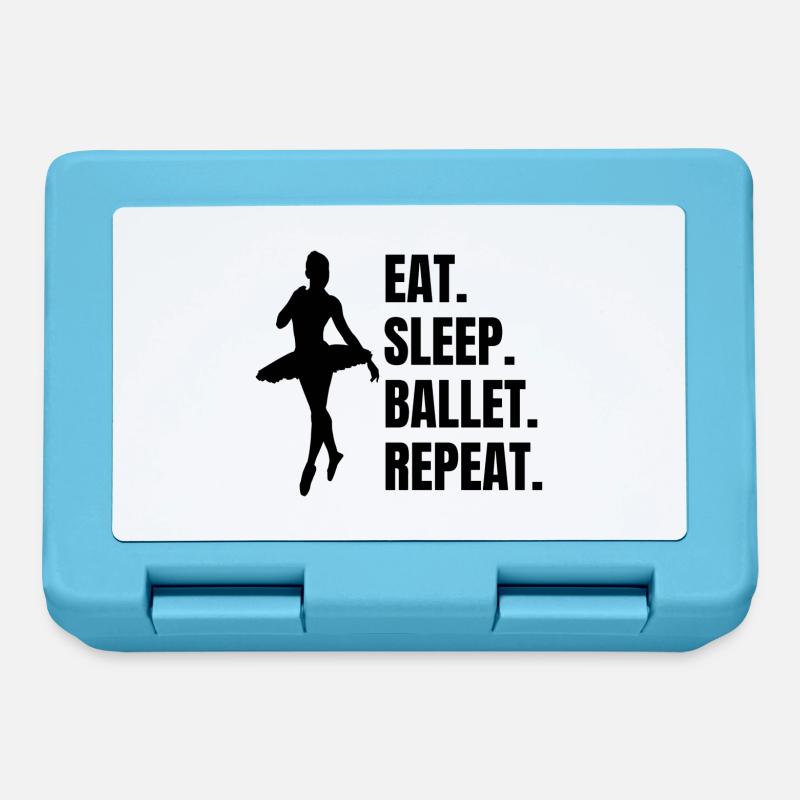 Ballet Gift Dance Dancer Ballerina Dance Class - Boîte à goûter - bleu saphir