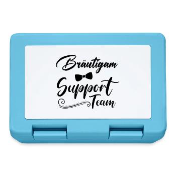 bräutigam support team - Brotdose - Saphirblau - Vorne