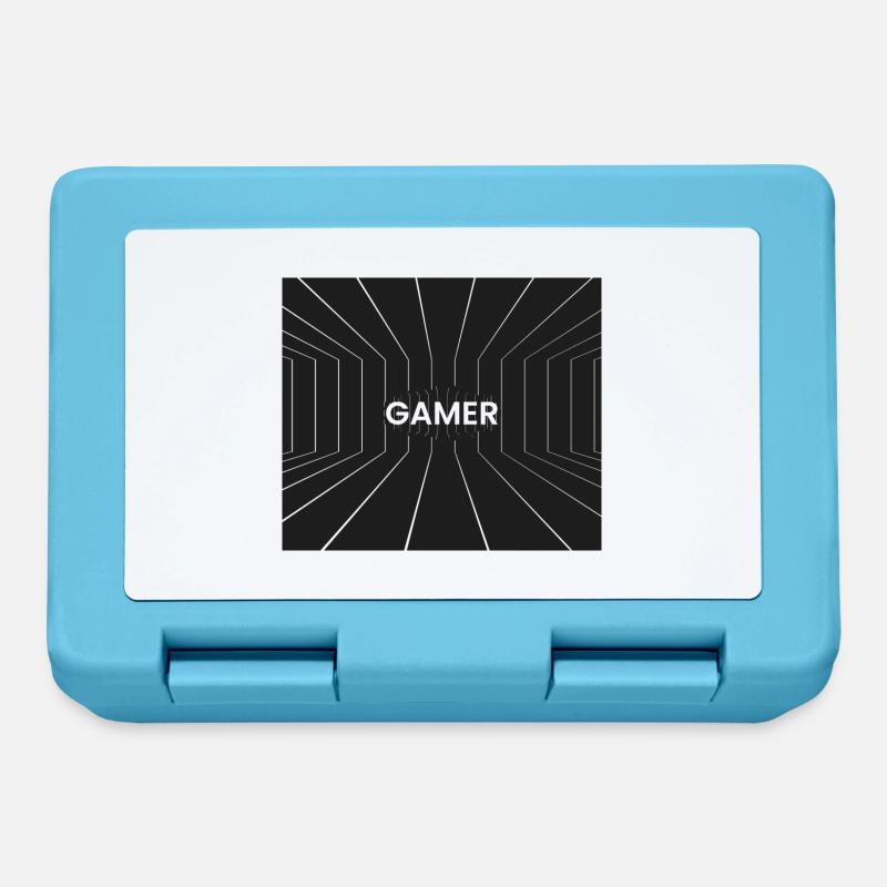 GAMER - Lunchbox - sapphire blue