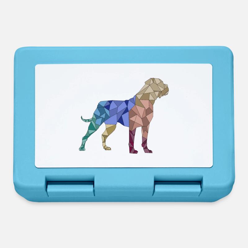 CANE CORSO geometric - Lunchbox - sapphire blue