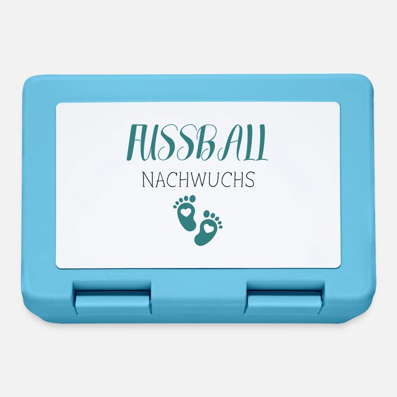 Fußball Nachwuchs - Brotdose - Saphirblau