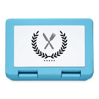 Cutlery Coat of Arms - Lunchbox - sapphire blue - Front