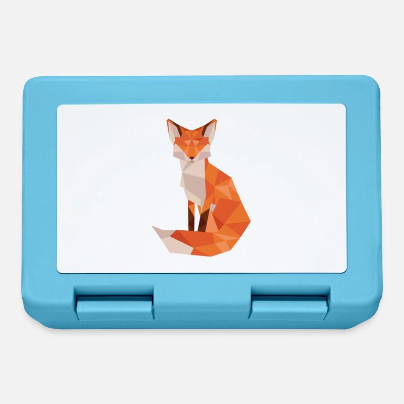 Fox - Lunchbox - sapphire blue