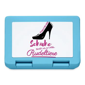 Schuhe Rudeltiere shoppen Schuhtick High heels - Brotdose - Saphirblau - Vorne