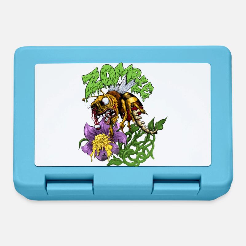 Zombee - Boîte à goûter - bleu saphir