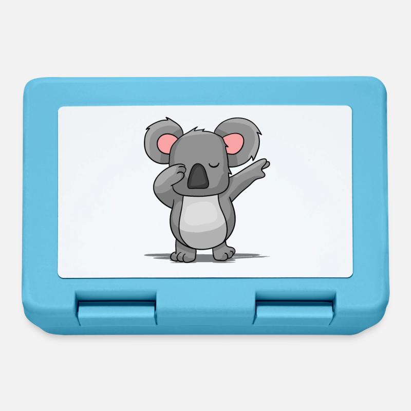 koala - Boîte à goûter - bleu saphir