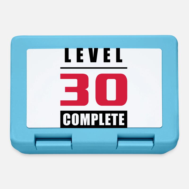 Level 30 - Complete - Lunchbox - sapphire blue