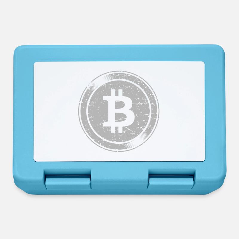 Bitcoin - Lunchbox - sapphire blue