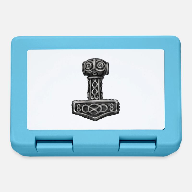 Thor Marteau Mjolnir Mjolnir - Boîte à goûter - bleu saphir