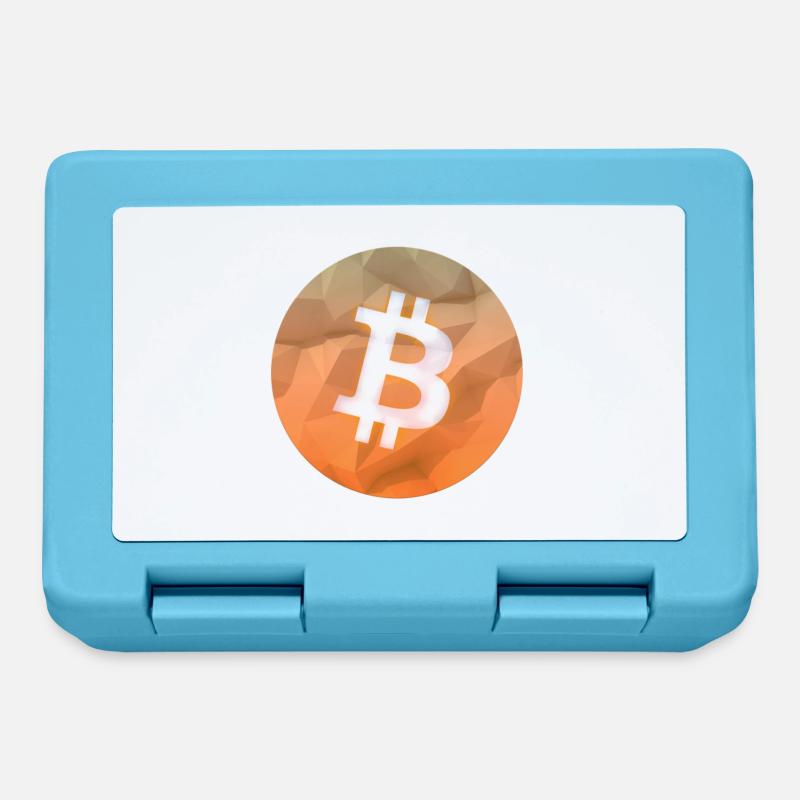 Bitcoin - Lunchbox - sapphire blue