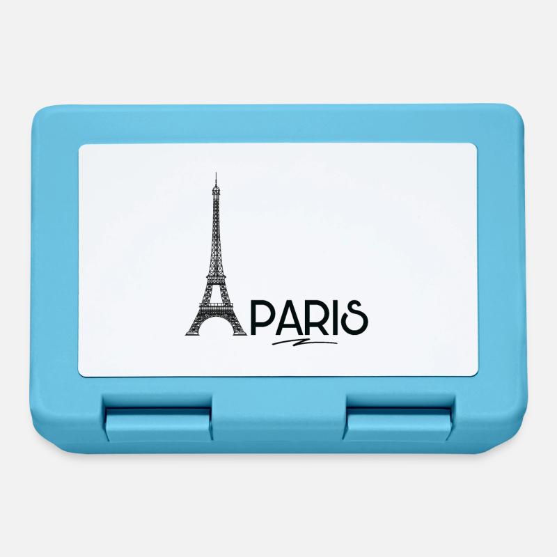 Paris - Tour Eiffel - Boîte à goûter - bleu saphir