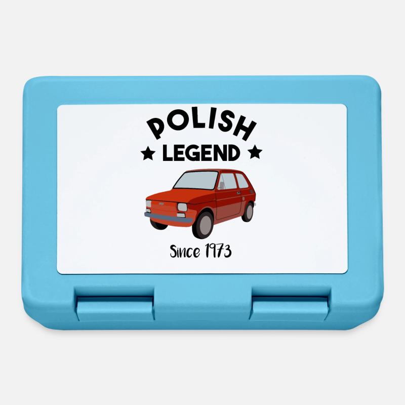 Polish Legend - Maluch - 126p - oldtimer - Lunchbox - sapphire blue