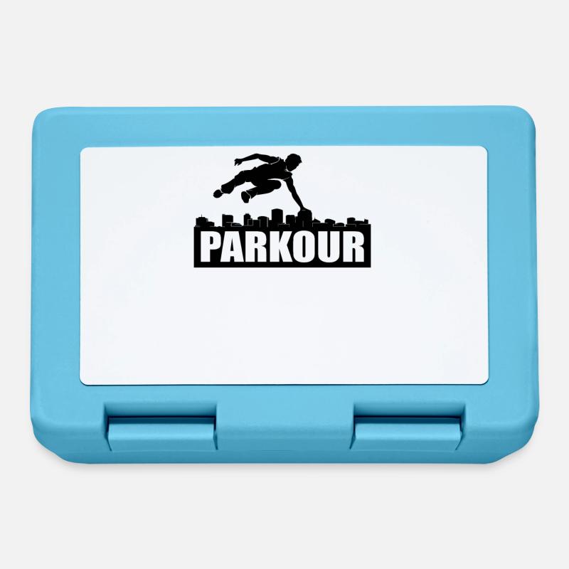 Parkour - Boîte à goûter - bleu saphir