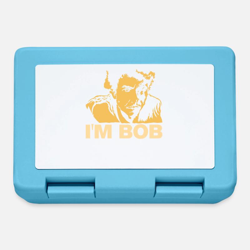 Funny 'I'm Bob - Faites le cadeau de Bob - Boîte à goûter - bleu saphir
