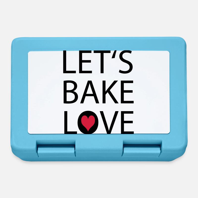 Backen - Brotdose - Saphirblau