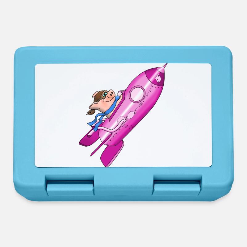 rocket - Lunchbox - sapphire blue