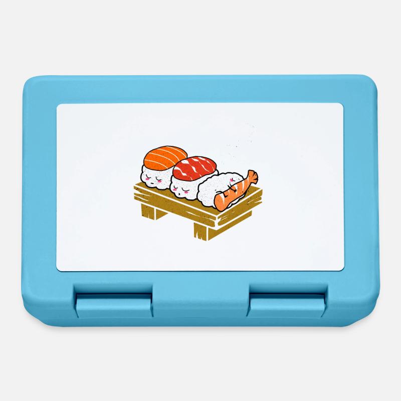Sushi - Boîte à goûter - bleu saphir
