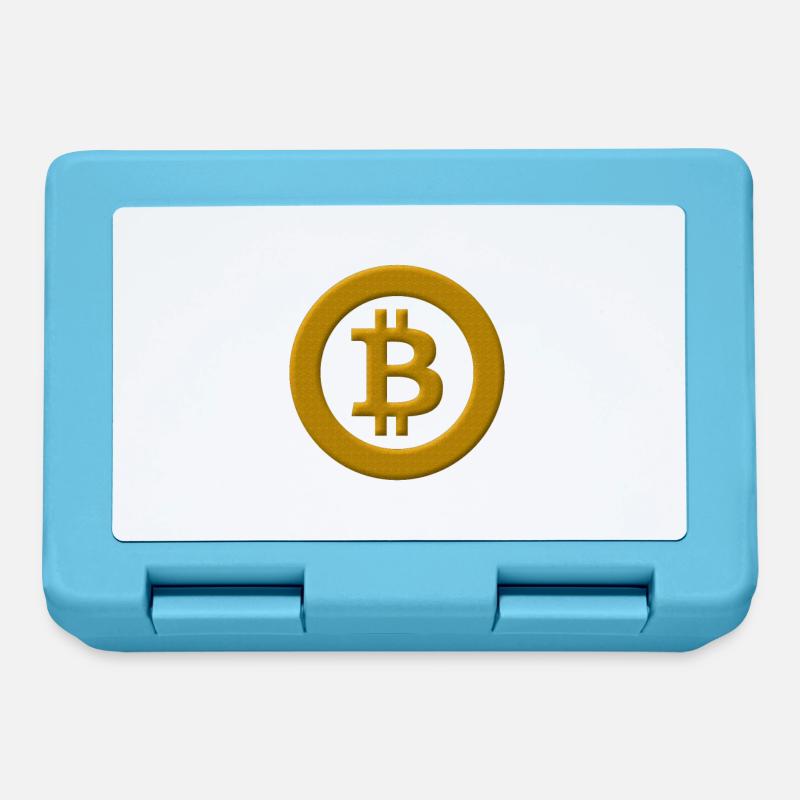 Bitcoin pour ever - Bitcoin pour toujours - Boîte à goûter - bleu saphir