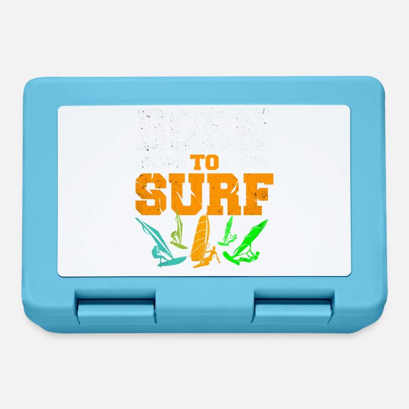 Windsurfen - Brotdose - Saphirblau