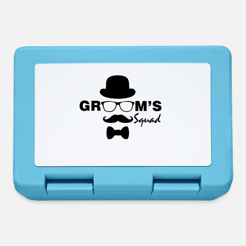 Groom's Squad - Équipe du marié - Boîte à goûter - bleu saphir