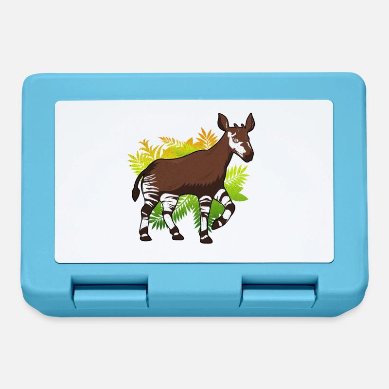 Okapi - Lunchbox - sapphire blue
