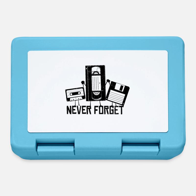 Never forget 90s 90s Never forget gift - Lunchbox - sapphire blue