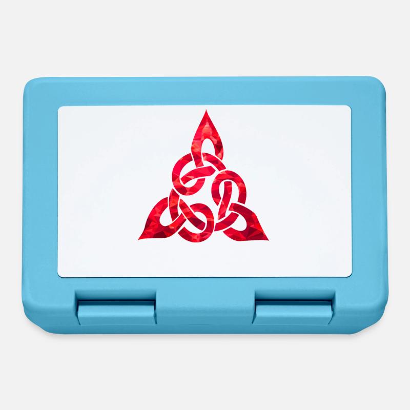 Celtic Knot - Lunchbox - sapphire blue