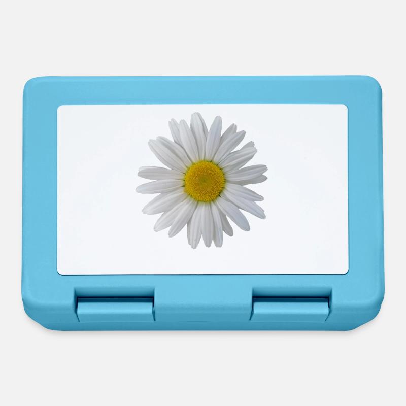 Fleurs marraines fleur, fleurs, fleur, floral - Boîte à goûter - bleu saphir