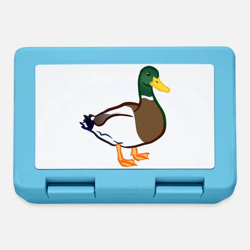 duck - Lunchbox - sapphire blue