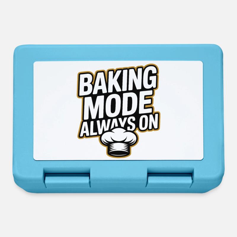 Baking Mode - Backmodus Immer An - Brotdose - Saphirblau