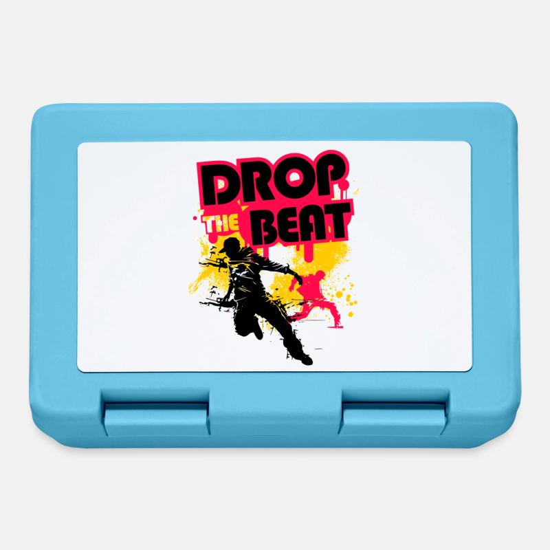 Frutiger metro Drop the Beat Graffiti Dance - Boîte à goûter - bleu saphir