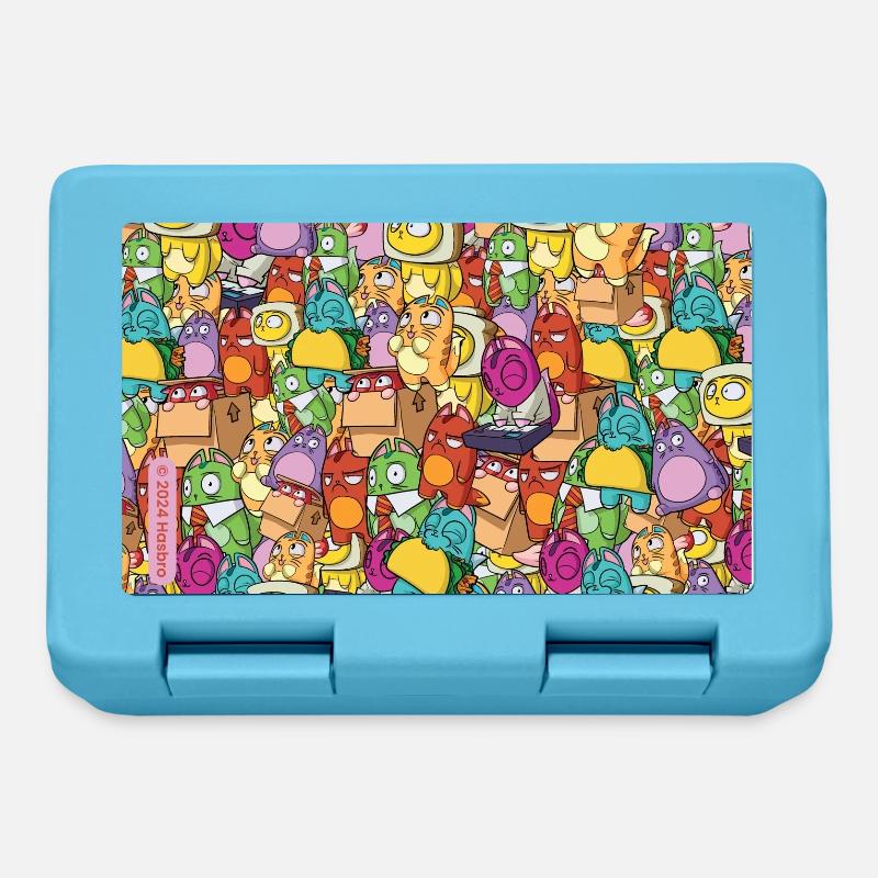 Lost Kitties Squad Goals Universe Multicolour - Lunchbox - sapphire blue