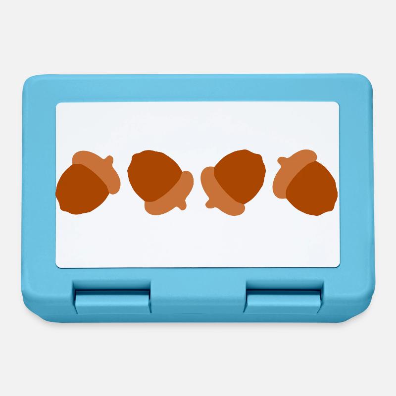 Acorns - Lunchbox - sapphire blue