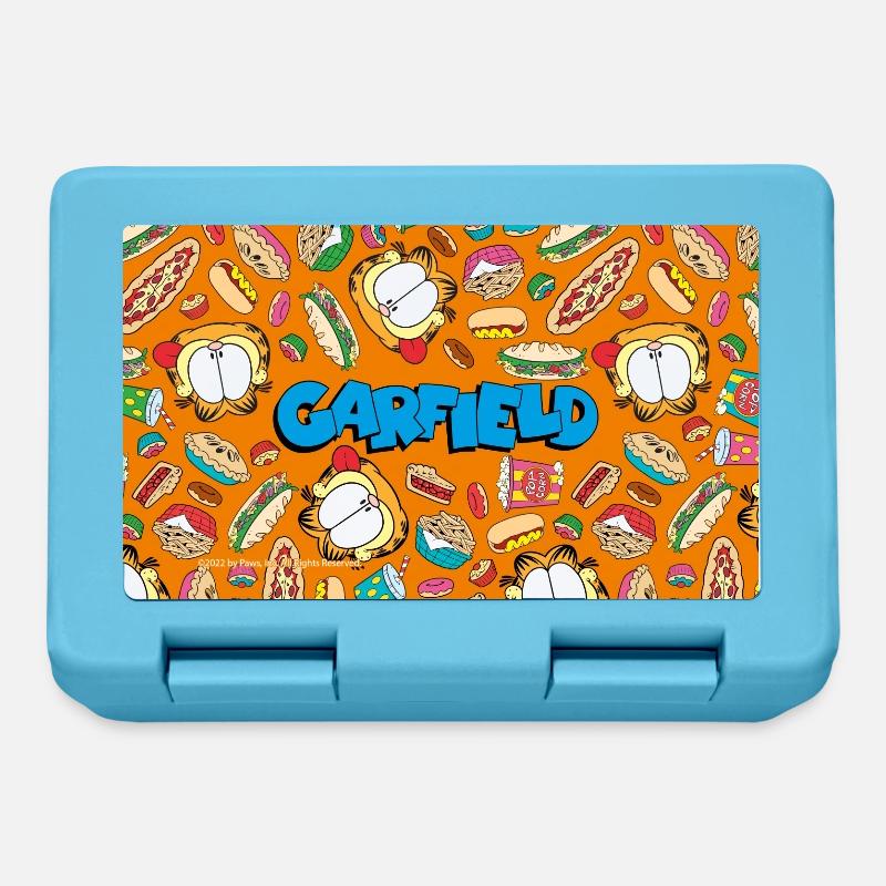Garfield Essen - Brotdose - Saphirblau