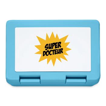 Super docteur ! - Boîte à goûter - bleu saphir - Devant