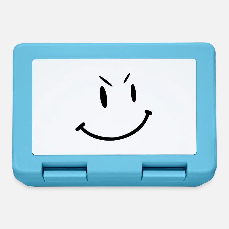 smily - Lunchbox - sapphire blue