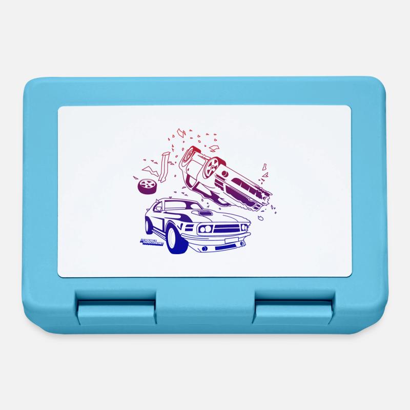Mode d'accident Gamer - Boîte à goûter - bleu saphir