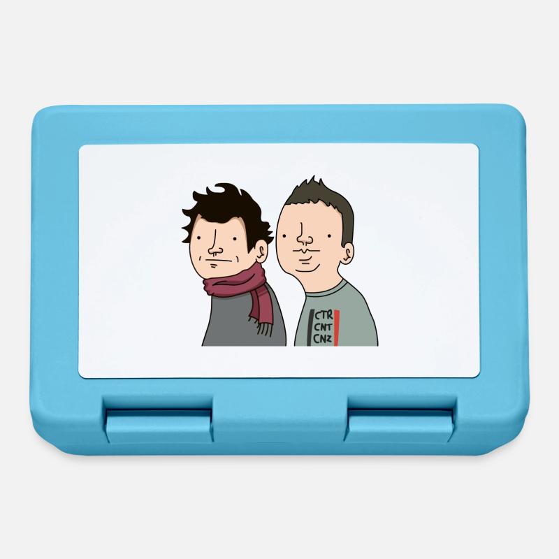 Laink et Terracid Wankuls - Boîte à goûter - bleu saphir