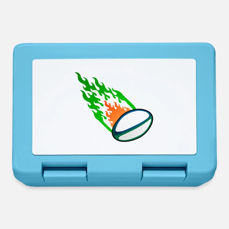 Rugby Fireball Irlande - Boîte à goûter - bleu saphir