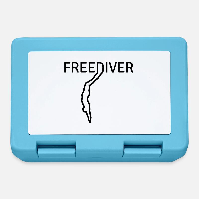 Freediver - Brotdose - Saphirblau
