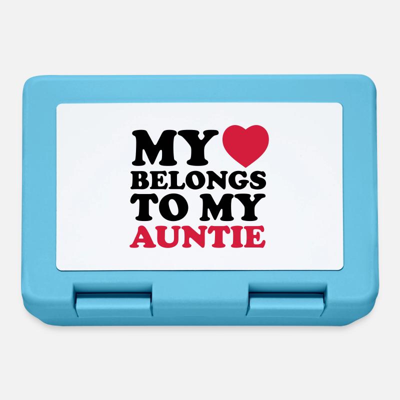MHBTM auntie - Lunchbox - sapphire blue