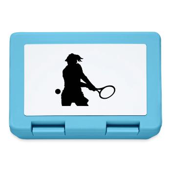 Tennis - Boîte à goûter - bleu saphir - Devant
