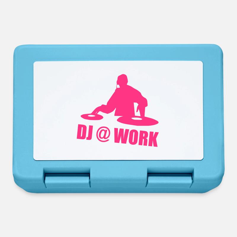 DJ @ Work - Lunchbox - sapphire blue